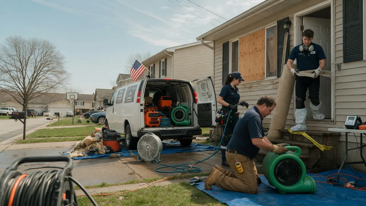 Water Damage Restoration in Alberta, MN near me